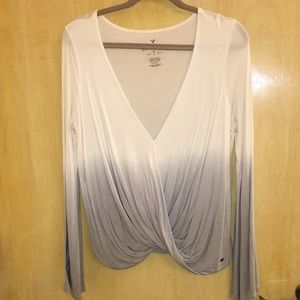 AE soft & sexy ombre top